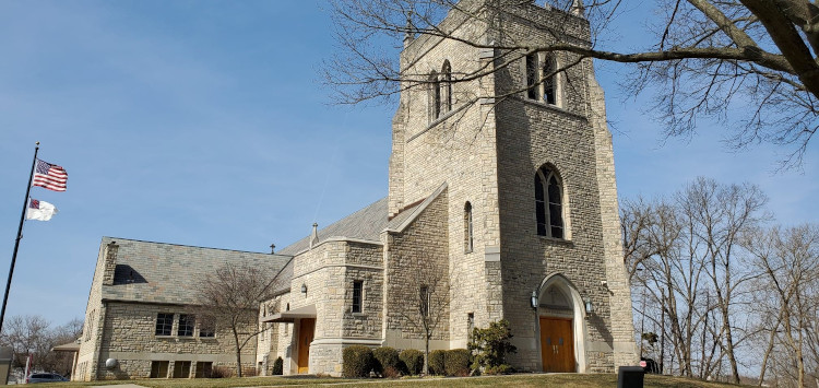 Front view of St. John's UCC